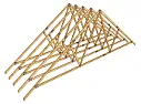 Imcreasing loft insulation thickness when there is already a chipboard floor.....  |   Hello all, I have fink trusses like these: ...
