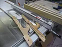 Is this a Safe Table Saw Operation? |  In the scenario described I'd use my hand (4" is lots of clearance), but...