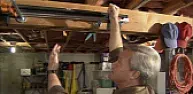 pipe pipe clamp rack  |  I certainly wouldn't want them coming down on my head.  This might work if...