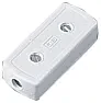 Compact connector for lighting flex?  |  I was going to say that. Stagger the crimps, and use "sticky"  heat-shrink for...