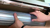 Anyone repaired a tambour door on a kitchen cabinet  |  I have a couple of tambour shutters here, on an office cabinet. I've had  it...