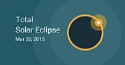 OT......Europe's Largest Solar Eclipse Since 1999 Will Plunge UK Into Darkness On 20 March  | next thread &raquo;