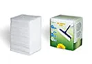 electrostatically charged dry sweeping pads  |  Because they're a gimmick.   I have some acrylic blankets.  It doesn't...