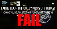 OT - Earth Hour 20:30 - 21:30 local time 24th March - power off  | &laquo; previous thread