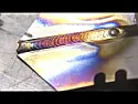 Welding thin stainless steel  |  The current system is to make a series of cuts along one edge of the  cylinder,...