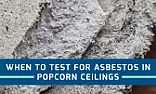 Falling Popcorn  |  We recently made an attempt to paint our living room ceiling that has not been...