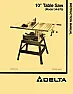 table saw info |  does anyone out there have info on a Delta table saw model 36-670 Type 1?  I...