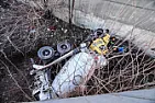 Drunk Drives Cement Truck off 25 ft overpass  | &laquo; previous thread