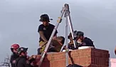 Chimney Diving  | A woman tried getting into her parent's house by sliding down the chimney.