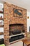 Cost to block and cover brick fireplace