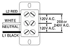 I have stove top 3 wire 120/208 240 volt. is this 110 or 220? |  Well, let's go back for a second and clarify the terminology first. Since...