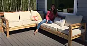 Finish For Cedar - Outdoor Furniture. |  From what I've been reading, any polyurethane finish is a b*itch to refinish...