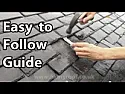 Stone Slates slip |  A couple of stone slates on my roof have slipped. I'm guessing expansion and...