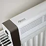 fan boosted radiator - how well does it work? Useful for heat pump? |  Select larger fans, with known-good LV operation.  I use Vantec Stealth 12V...