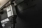 w TV |  Depends on which remote I push the "mute" button.  If I use the TV's ...