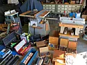 Downey California auction |   It is an Iron Planet Auction, whole lot of stuff. But the old Sears table saw...
