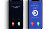 Caller-id has no entry for the call |  Does her telco or carrier provide the CID (Caller ID) service?  It gets pushed...
