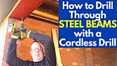 Which Drill for RSJ ? |  I bought a 12mm bit but it went blunt - probably because my drill was too fast. ...