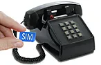 OT: Landline phones with bluetooth? |  Yes, but if the SIM monthly price is low enough you can dedicate an old  mobile...