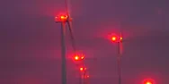 Wind turbine lights, and EV charger hogs |  Lawmakers Crack Down on Wind-Turbine Lights That Flash All Night By Shannon...