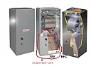 i have a old lennox apartment furnace with air. can somebody please tell me where the coils are? |  The coilsÂ are inside of the furnace cabinet, you would need to take a panel...
