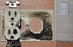 Cat pees in electrical outlet  | It was a male cat? 