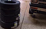 Questions about mounting & balancing new LT tires on new steel rims at home (match mounting marks, red dots, yellow dots, & spacers) |  Mounted & balanced a set of tires for one of my kids' friends this weekend ...