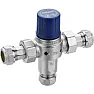 Possible to convert bathroom 2 taps with one tap mixer? |  You could blank one of the two tap positions off, and connect a  thermostatic...