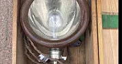 Name the mystery object |   Found in a shed.  https://photos.app.goo.gl/UThEnkA68C8deoih7 Looks like a...