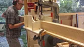 Spring Hinge Feather Board for ReSaw on Bandsaw |  Made this "feather board" for re-saw on bandsaw.   Works good and handy when...