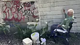 102-Year-Old Oakland Man Ordered to Clean Up Graffiti on the Back Fence of His Home or Face Hefty Fine |  The City of Oakland, California has ordered a centenarian resident to clean up...
