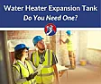 Thermal expansion |  Talking about plumbing with my friend, found out she has an expansion tank on...