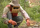 Perfect safe homemade welding mask?  |  ds not by this site A dopey bugger if this is genuine. You can get holes burnt...