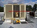 Is a refrigerant leak around the Schrader valve "normal"? |  Inside heat pump evaporator coils freezing up.  Tech came out said unit low...