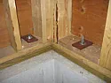Attach Drywall to Sill Plate?  |  I'm guessing this is sitting on top of a block or concrete foundation? ...