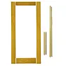 Trimming a door |  "The core" can vary depending on the type of door. Some will be egg box  style...