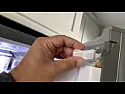 How to fix broken fridge door seal? |  I hope I can describe this well enough...  My circa 2009 Kenmore (made by LG)...