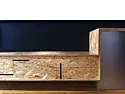 How to make painted OSB look halfway decent?  |  Well, if it's got to be OSB, and assuming it is for indoor use, skim coat it...