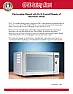 Internal fuse of Sharp multifuctional microwave blown |  In the old days, you would look at this. This was written before inverter-type...