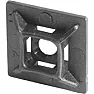 Corrugated cable tidy |  IKEA sell a corrugated plastic tube, slit along the full length. They certainly...