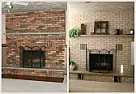 How Best to Whiten Mortar on Old Fireplace |  Recently I asked a question about how best to brighten brick onan old fireplace...