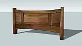 footboard repair  |  There may have been glue which has dried out. With shrinkage over time,  the...