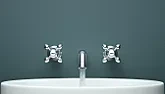  cold water faucet handle turning the wrong way since repair |  We have a dripping bathroom sink  faucet which we repaired by replacing the stem...