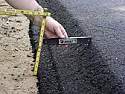 How to stop blacktop deterioraton at a cut edge  |  How to stop blacktop deterioraton at a cut edge? If a strip 2" thick, 7 feet...