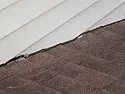 Is this really an acceptable roof repair?  |  I had a lot of water enter my townhouse during the 1st week of March when t here...