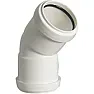 34mm waste  |  Inside - mostly... You just need the right type of fitting for your pipe (i.e....
