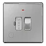 FCU for spur to outside socket  |  I have a 4mm radial (via 32A RCBO) which will have a a 2.5mm spur off to an IP...