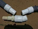 Need to make airtight 2x50' long 1.5" diameter vacuum hoses for siphon  |  Heh heh ...  I had trouble with the math of doubling the girth because I  had...