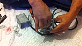 Honeywell motorised valve  |  Yes there is often a little crimp terminal that joints the 5 core flex to the...