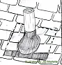 Nailing down a roof vent |  Hello,I am repairing a small section of my three-tab composite roof, and...